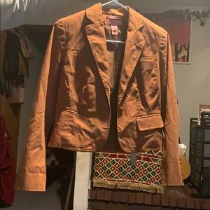 Brown blazer